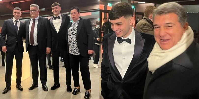 Golden Boy, ecco Pedri: l'arrivo del vincitore alla Nuvola Lavazza
