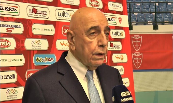 Galliani sicuro: "Il Milan può giocarsi lo Scudetto"