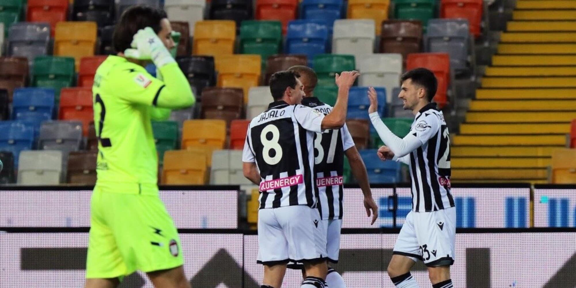 Udinese-Crotone 4-0: Cioffi contro la Lazio negli Ottavi di Coppa Italia