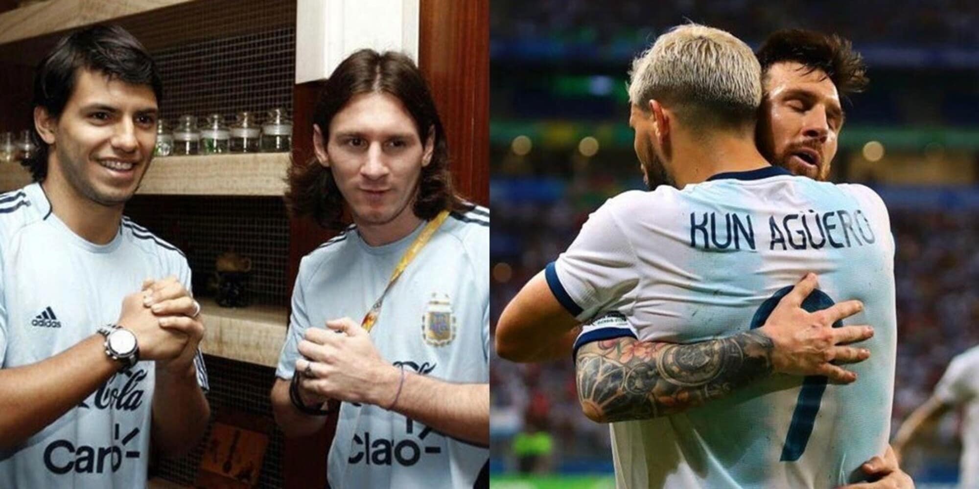 Aguero, il saluto di Messi: "Fa male vedere come devi smettere"