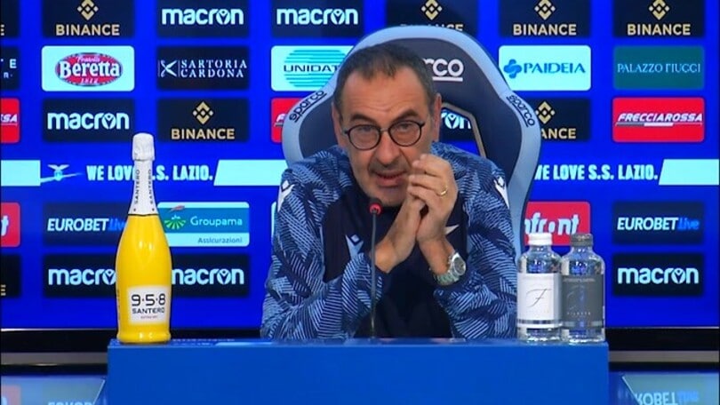 Sarri: "Tritati dall'Europa League. La squadra non deve recepire messaggi"