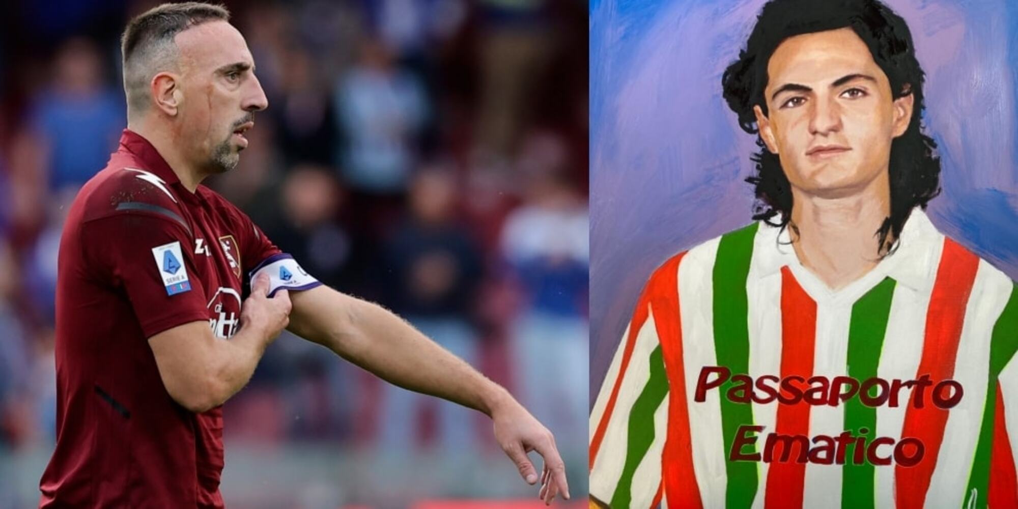 Salernitana-Inter, premio alla carriera a Ribery