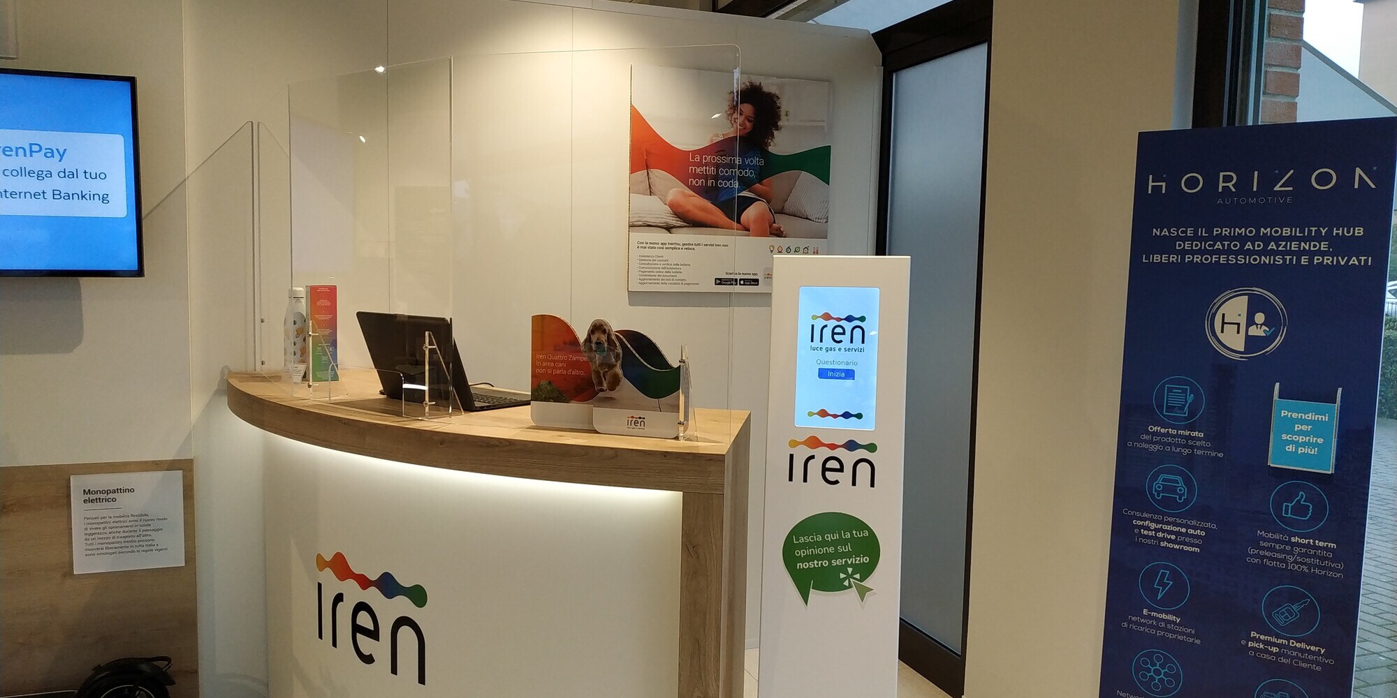 Horizon e IrenGo, nuovo multiutiliy store a Parma