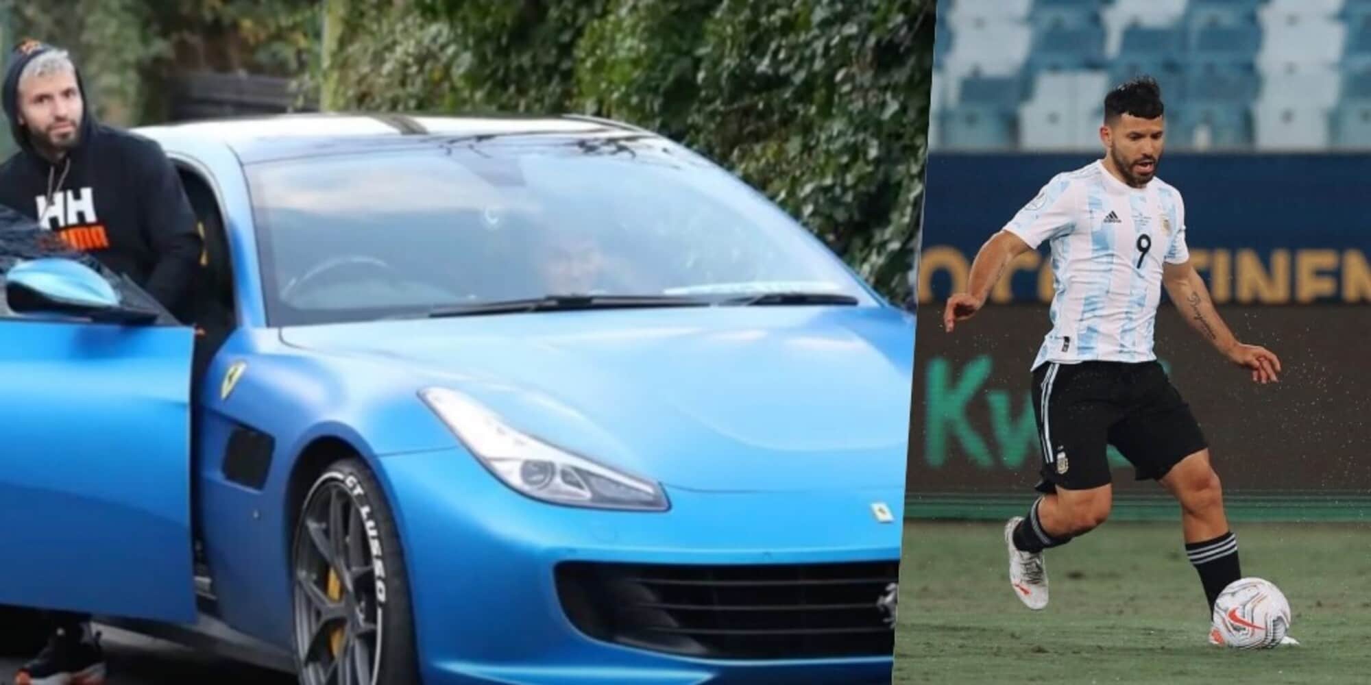 Sergio Aguero dopo l'addio al calcio si dedica alle supercar