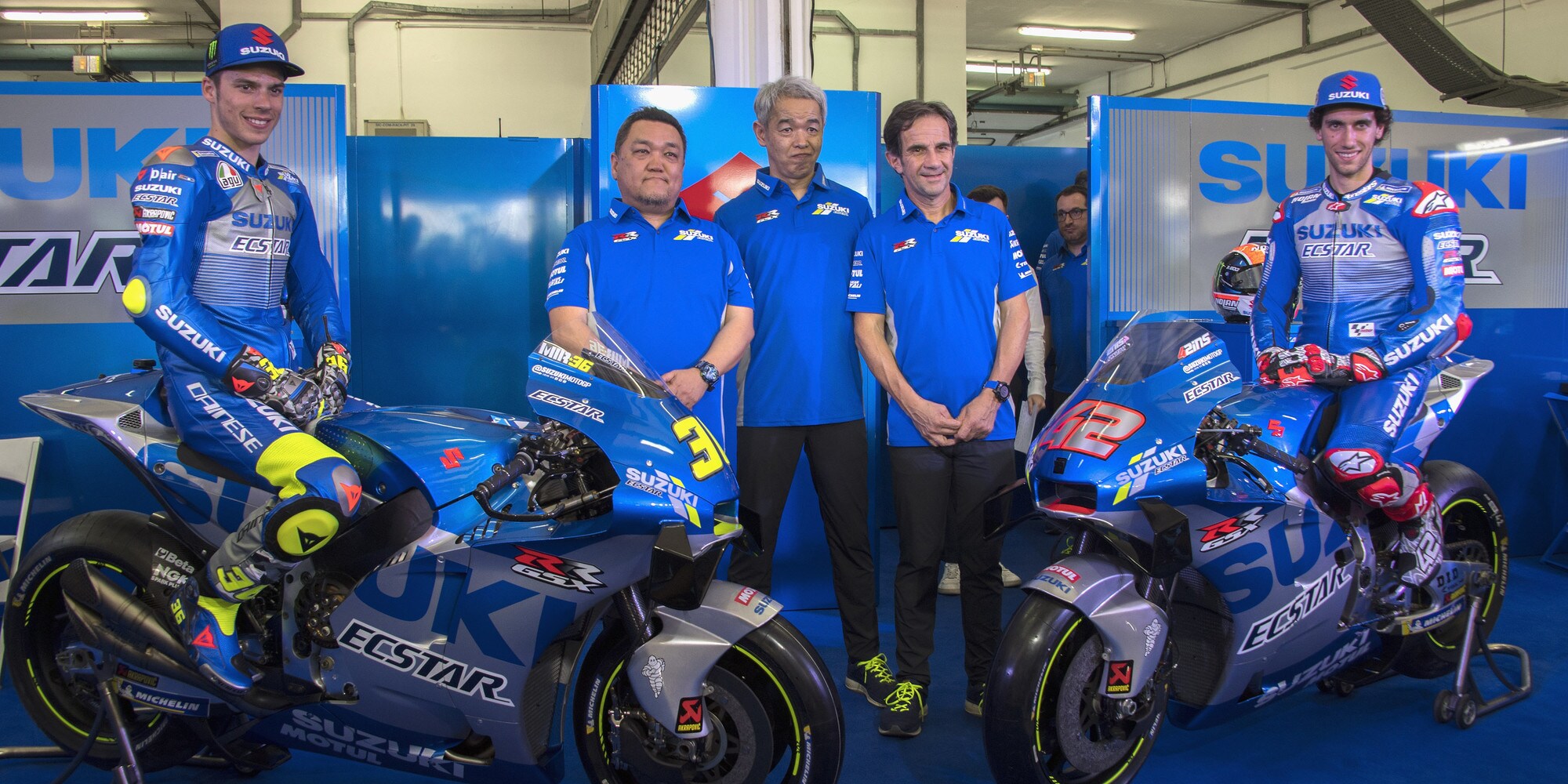 MotoGp, il team manager della Suzuki: "Con Mir e Rins alziamo il livello"