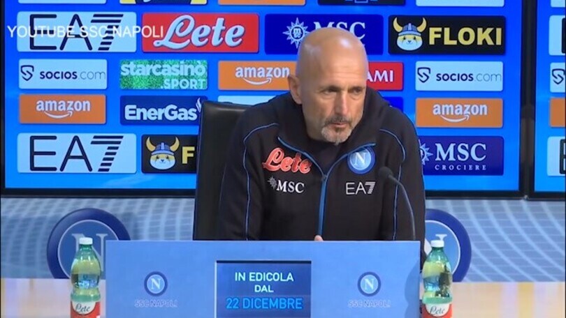 Spalletti: "Ai giocatori ho detto di..."