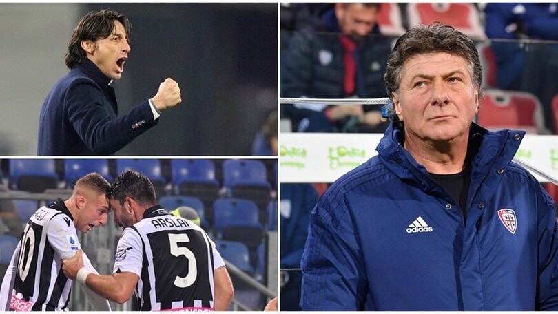 Mazzarri travolto da Cioffi: poker dell'Udinese a Cagliari