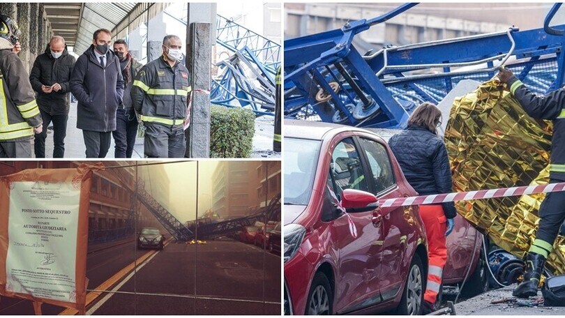Crolla gru, tre morti: lutto cittadino a Torino