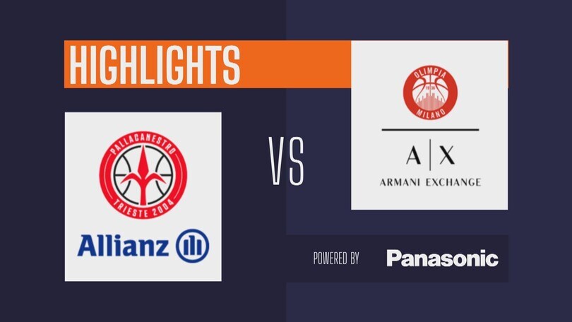Allianz Pallacanestro Trieste - A|X Armani Exchange Milano 71-68