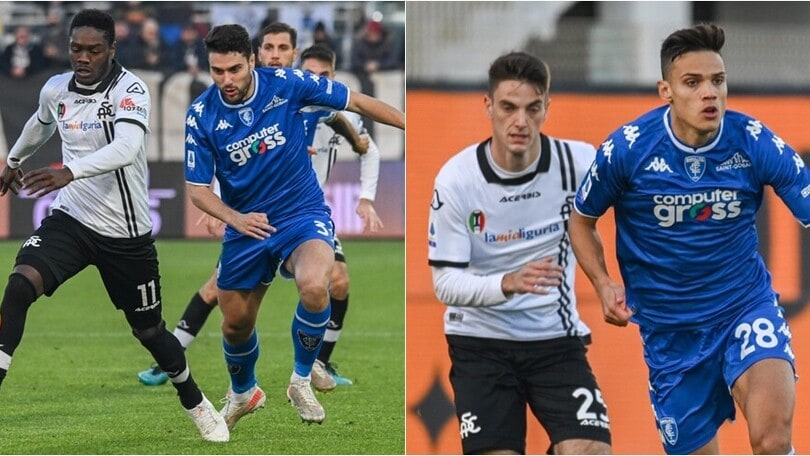 Pari tra Spezia e Empoli: 1-1 con un autogol a testa