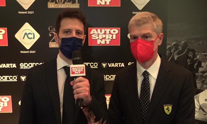 Caschi d'Oro 2021, Ferrari: Antonello Coletta premiato col Casco Iridato