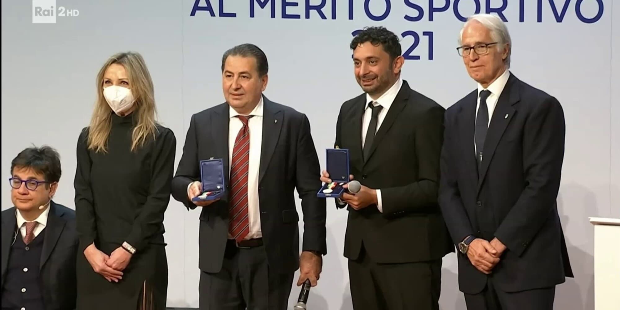 De Giorgi e Mazzanti insigniti con la Palma d'Oro al Merito Tecnico