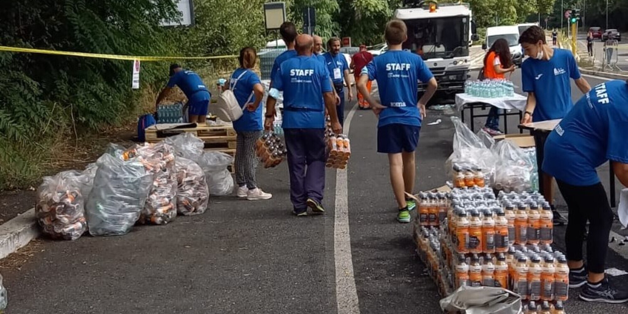 Con Banco Alimentare Roma ODV recuperate 23 tonnellate di cibo dopo la Run Rome The Marathon