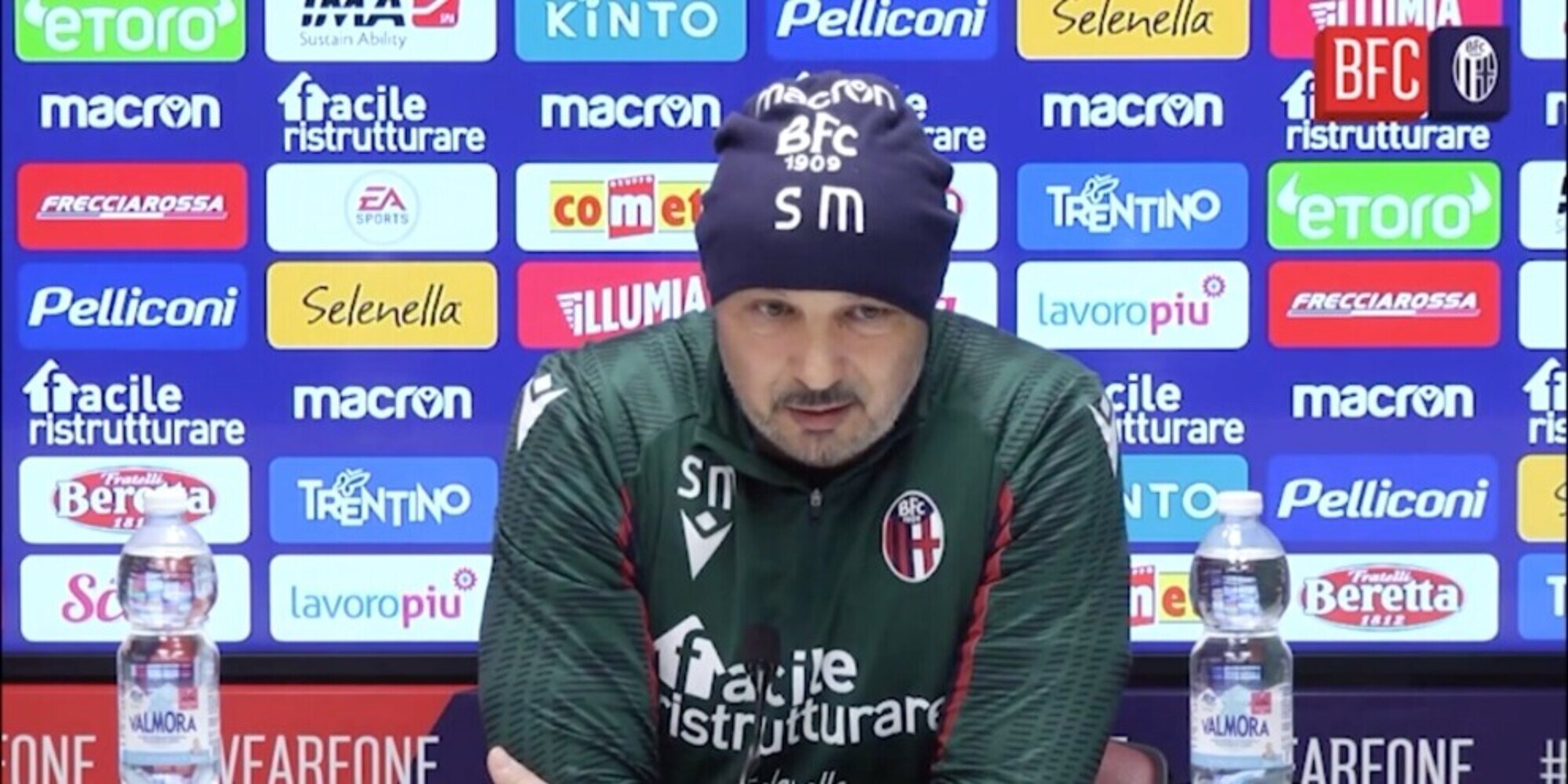 Bologna, Mihajlovic: "L'Inter e Brozovic mi hanno impressionato"
