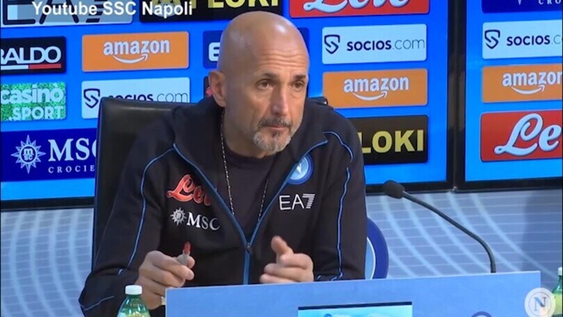 Spalletti: "Giochiamo come a San Siro"
