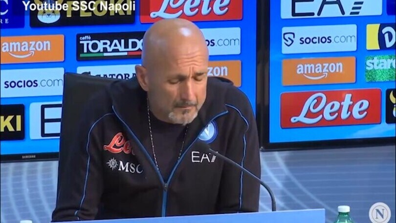 Spalletti perplesso: "Fuorigioco Milan-Napoli? Non capisco di cosa si parli"
