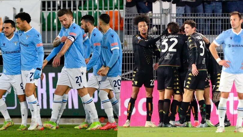 Lazio vittoriosa con Pedro, Acerbi e Luis Alberto: Venezia battuto 3-1