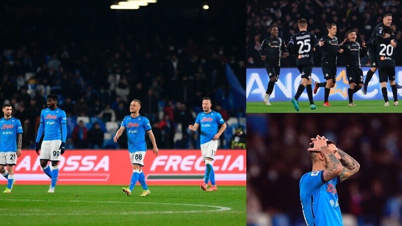 Napoli, clamoroso ko: un autogol di Juan Jesus regala la vittoria allo Spezia