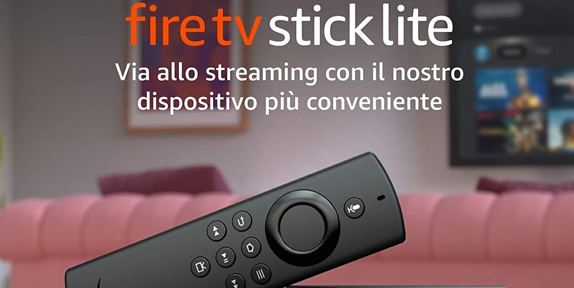 Fire Tv Stick Lite in offerta su Amazon