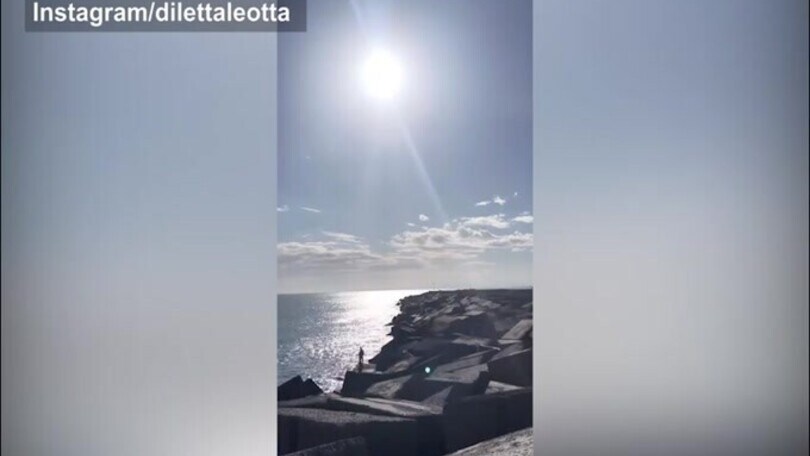 Biciclettata a Santo Stefano per Diletta Leotta!