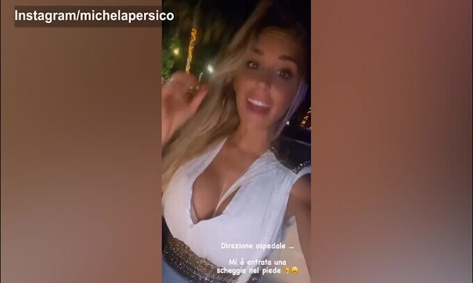 Lady Rugani finisce in...ospedale!
