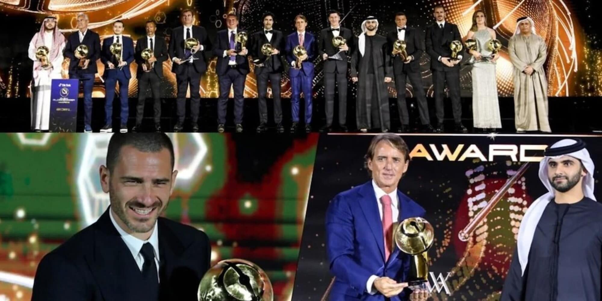 Globe Soccer Awards, Bonucci è il miglior difensore dell’anno!