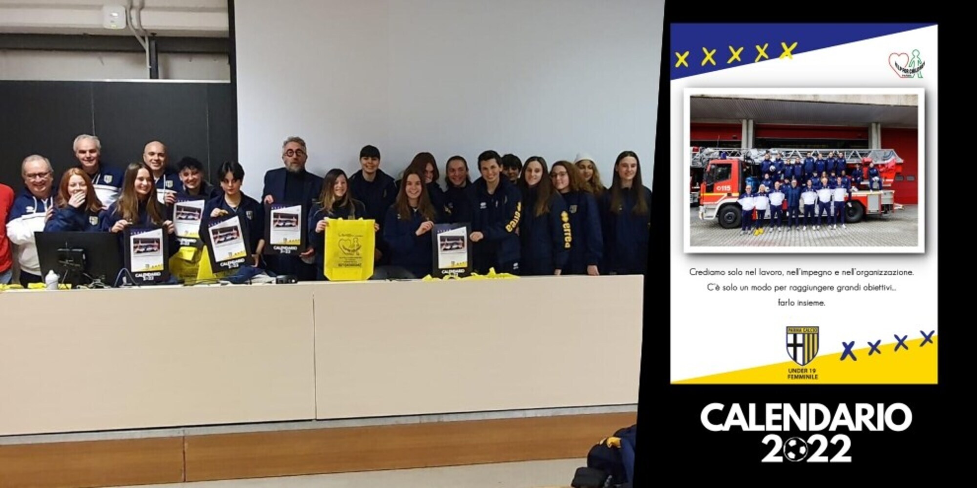 Parma, Juniores Under 19: la formazione femminile presenta il calendario 2022