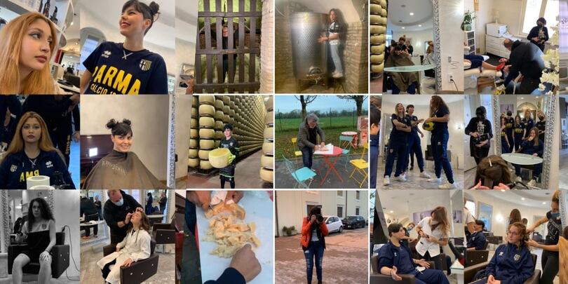 Parma femminile: gli scatti del backstage del Calendario 2022