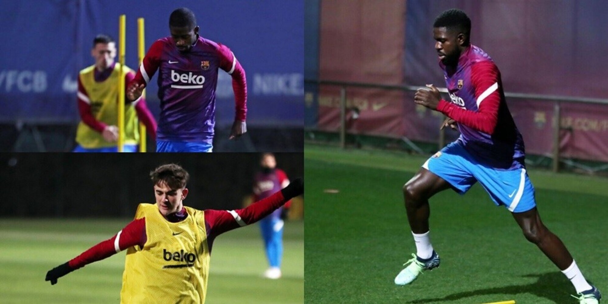 Barcellona, incubo Covid: Dembélé, Umtiti e Gavi positivi