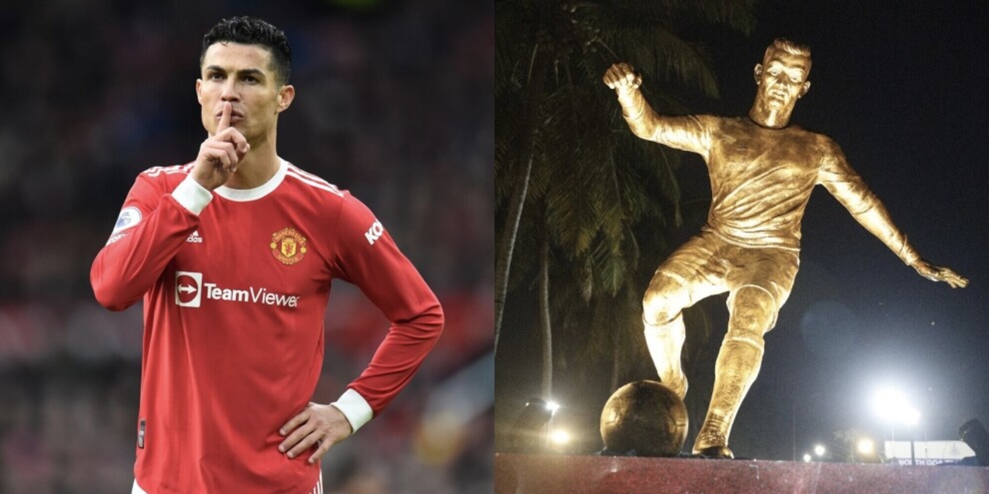 Cristiano Ronaldo diventa un caso politico: bufera in India sulla sua statua