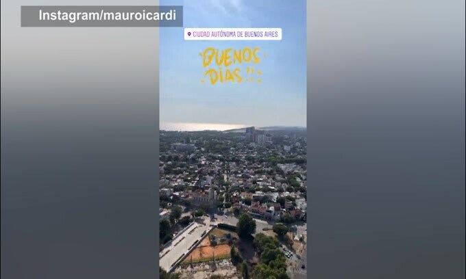 Psg, il buongiorno di Icardi da Buenos Aires