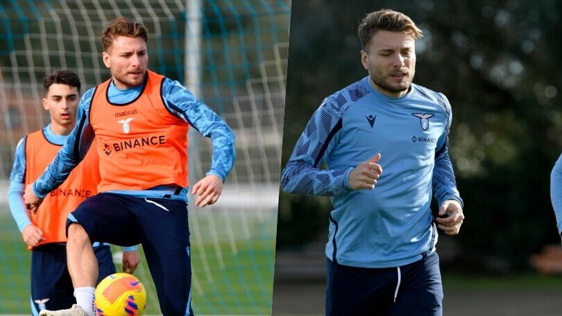 La Lazio riprende gli allenamenti: Immobile in campo