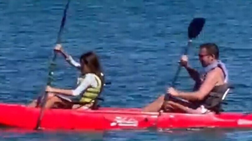 Del Piero chiude l'anno in canoa: divertimento e relax!