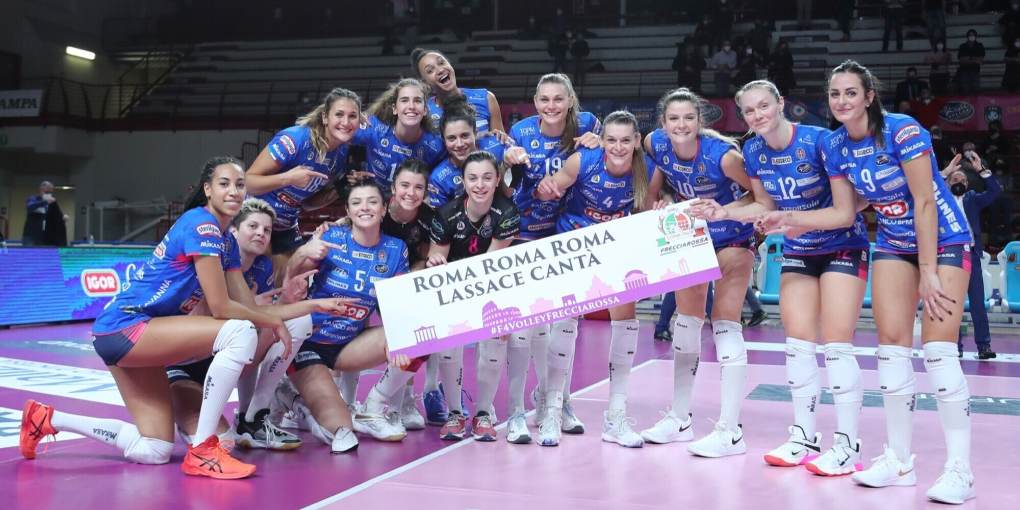 Igor batte Firenze e vola alle Final Four di Coppa Italia