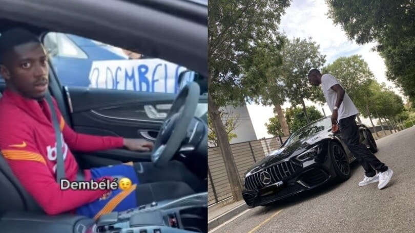 Dembélé, nel suo garage ci sono quattro supercar Mercedes