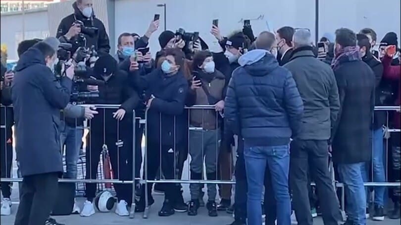 Juve, alla Continassa Vlahovic è al lavoro