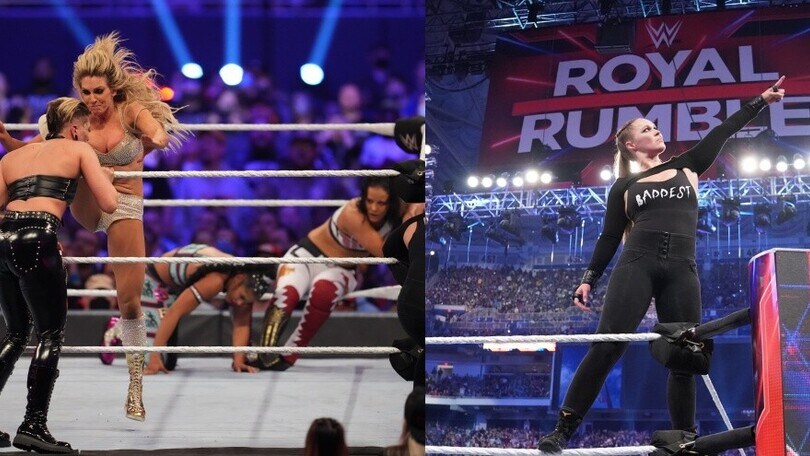 WWE, Ronda Rousey torna e vince la Royal Rumble