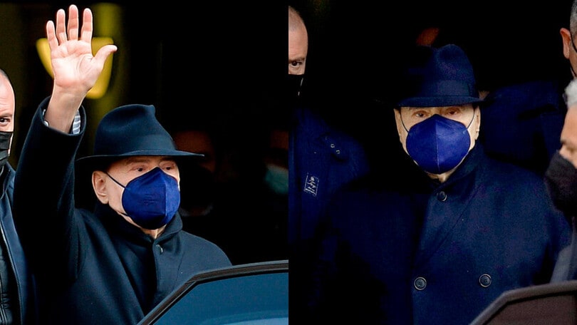 Berlusconi saluta il San Raffaele: torna a casa
