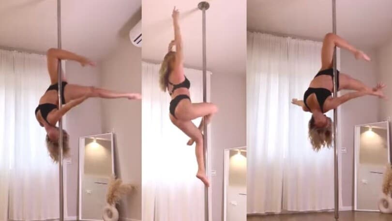 Valentina Ferragni, pole dance da mozzare il fiato VIDEO