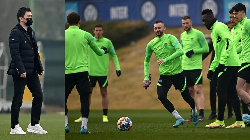 Inter-Liverpool, anche Zhang ad Appiano Gentile per la rifinitura