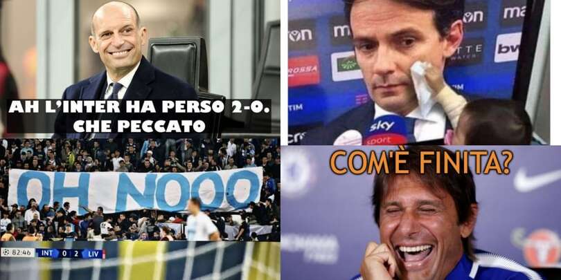 Inter ko contro il Liverpool: il web è scatenato