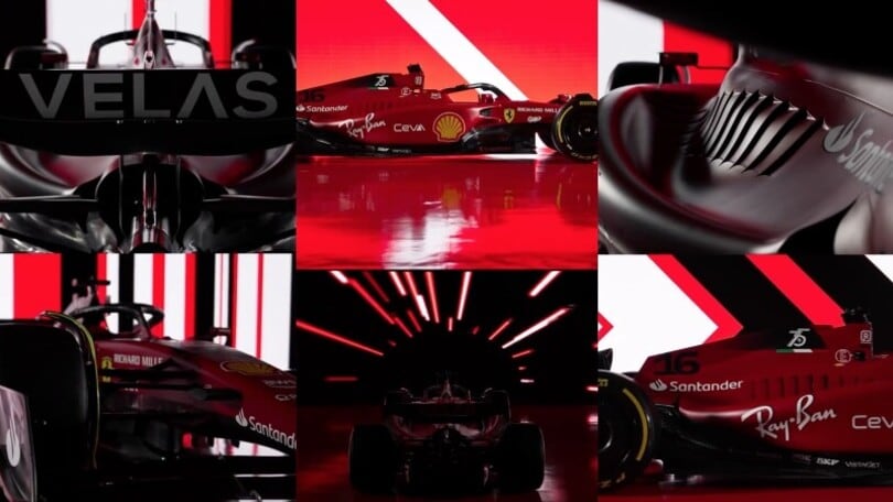 La Ferrari toglie i veli alla nuova F1-75