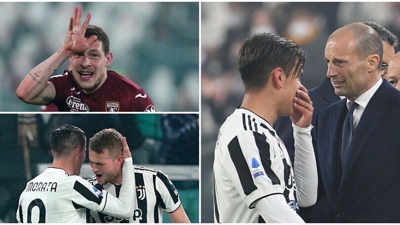 Belotti risponde a De Ligt: Juve e Torino si 'dividono' il derby