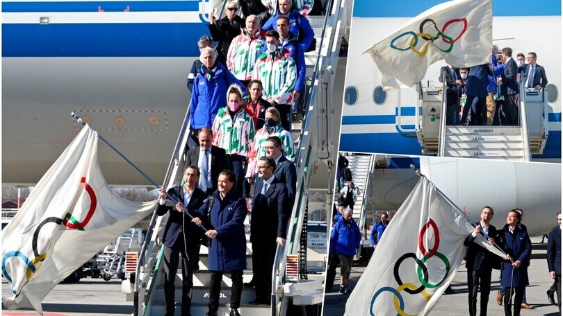 La Bandiera Olimpica è in Italia: inizia la festa di Milano Cortina 2026