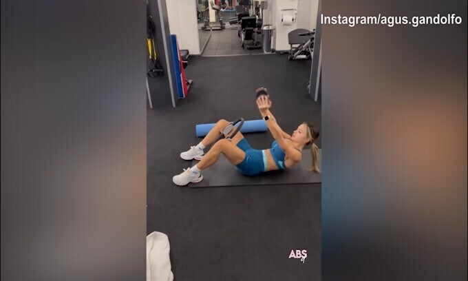 Lady Martinez è instancabile, ecco il super allenamento