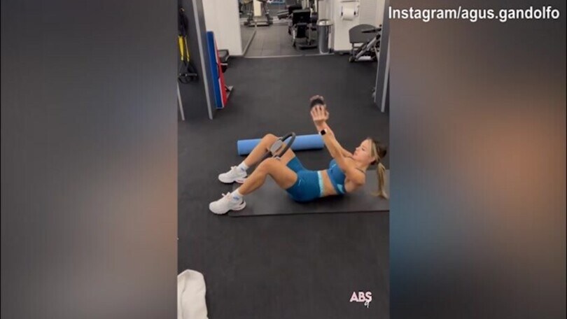Lady Martinez è instancabile, ecco il super allenamento