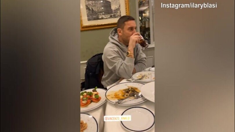 Presunta crisi di coppia? Cena insieme per Totti e Blasi