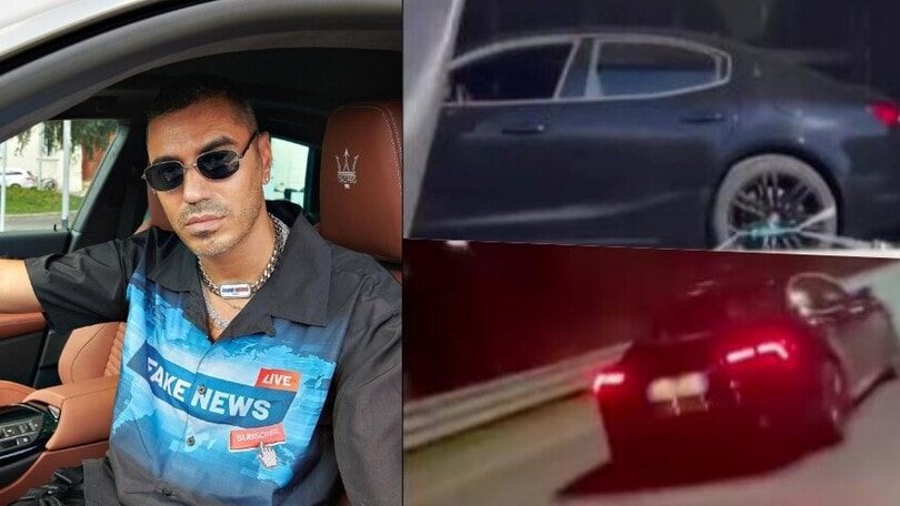 Marracash, dopo il disco di platino ecco la Maserati Ghibli Operanera da 200mila euro