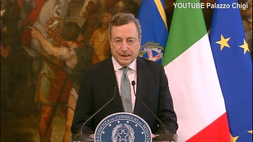 Draghi: "Vicini al popolo ucraino"