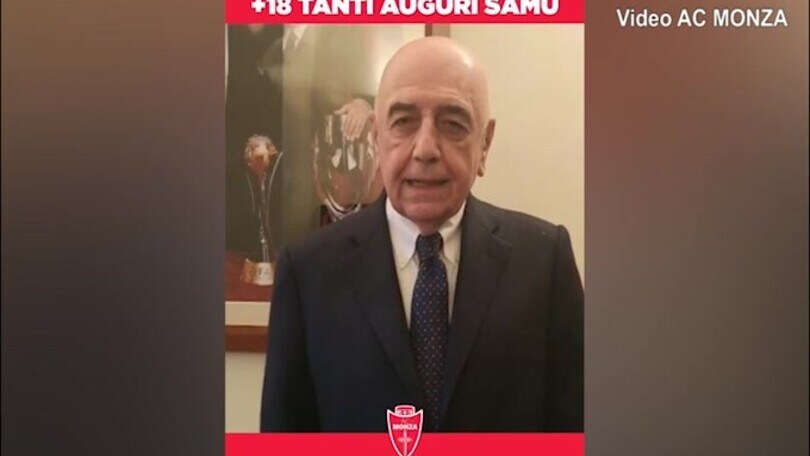 Il Monza festeggia i 18 anni di Vignato